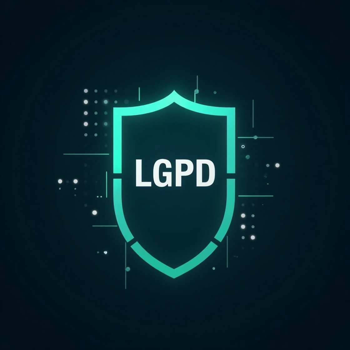 Cadeado digital simbolizando a LGPD